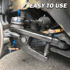 Universal Ball Joint Separator Adjusts from 1-1/2"To 1-7/8", Remover Tool Compat