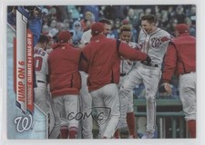 2020 Topps Update Veteran Combos Rainbow Foil Trea Turner Wilmer Difo #U-3 0in6