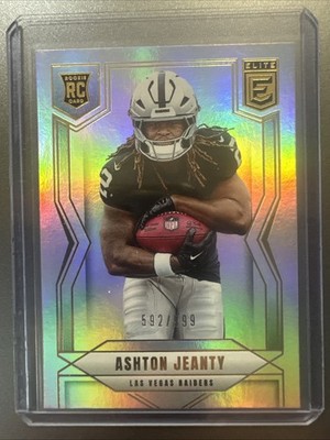 2025 Panini Donruss Elite - Rookies Ashton Jeanty #592  Silver /999 (RC)