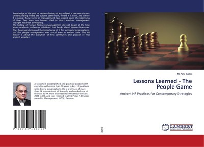 M. Amr Sadik | Lessons Learned - The People Game | Taschenbuch | Englisch (2021)