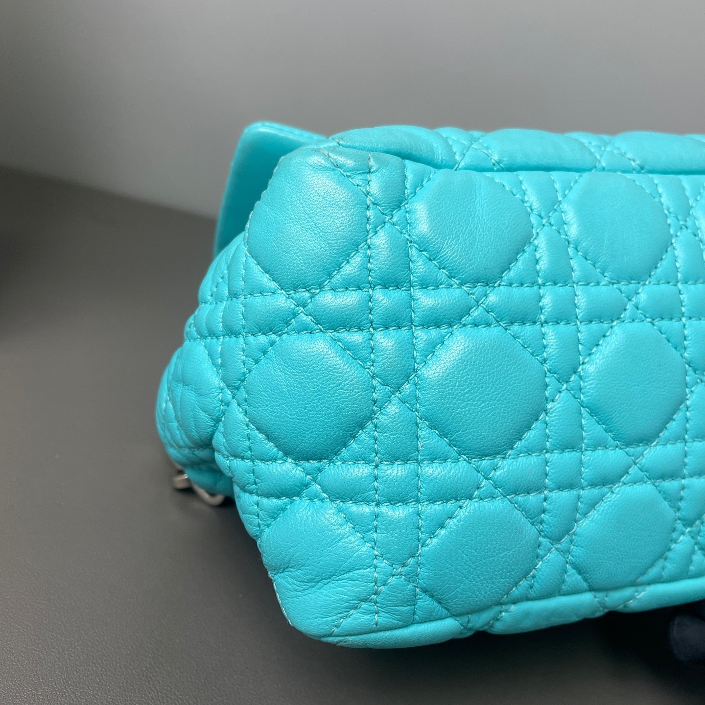 Dior Pre-Owned Authentic Lady Dior Top Handle 30*18*11  Free Tracked Shipping — image 5