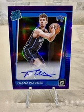 2021 Donruss Optic Franz Wagner Rated Rookie RC Auto Purple Prizm #185 Magic! 🔥
