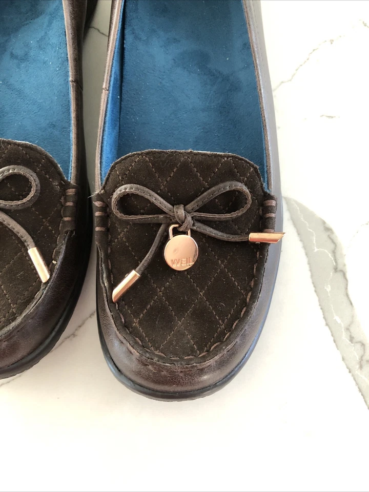 Mujer - Mocasín Ortopédico Orthaheel Weil VENECIA Plano Talla 9 M Cuero Marrón Foto 4 de 4