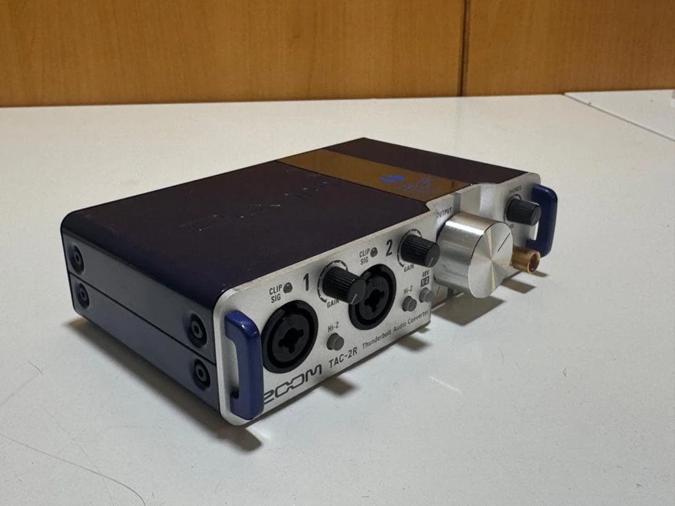 ZOOM TAC-2R Thunderbolt Audio Interface Upsampling function Operation confirmed - Image 2 of 4