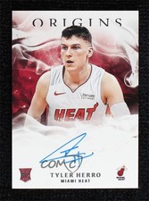 2019-20 Panini Origins Rookie Auto Tyler Herro #133 Auto 0sc