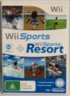 Wii Sports + Wii Sports Resort Nintendo Games c/w Manual PAL - Free Postage