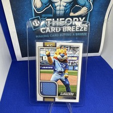 2026 Topps Celebration SLUGGERRR Royals Mascot Worn Jersey Relic #MAS-SLG
