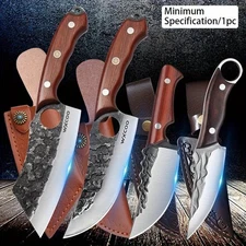 Stainless Steel Chef Knife Set Professional Kitchen Knives Multipurpose Sharp