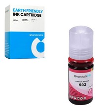 Replacement 502 Magenta Ink Bottle for Epson Expression ET-2700 ET-2750 ET-3700