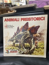 1974 Panini Prehistoric Animals Album - Not Complete Several Missing