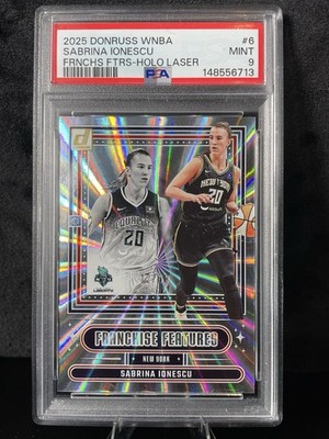 2025 Panini Donruss WNBA - Franchise Features Sabrina Ionescu #6 Holo Laser /99