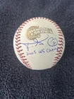 FREDDY GARCIA SIGNED AUTOGRAPHED 2005 WS CHAMPS WS BASEBALL JSA COA WHITE SOX