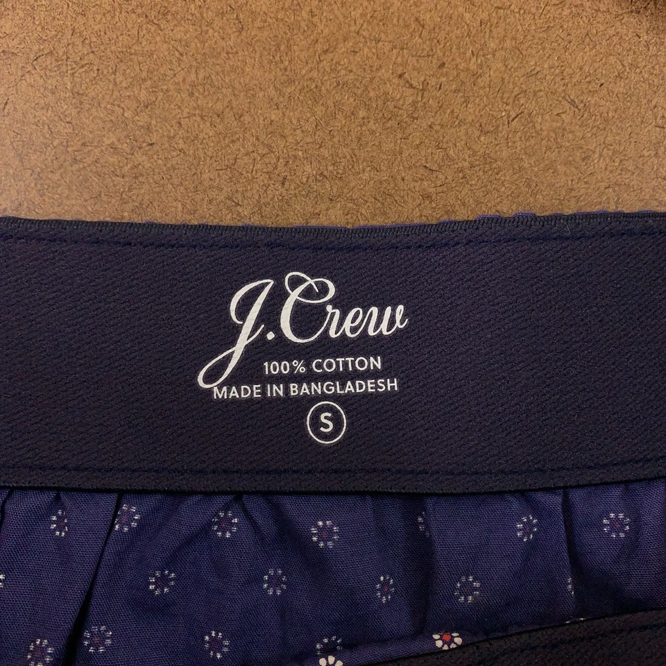 J Crew Mens Size Small Multi-Color Printed Cotton Boxer Shorts 3 Pieces NWT - Image 3 of 4