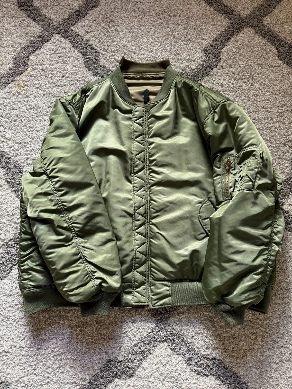 Vetements 18ss reversible cut up bomber jacket size XS oversized - product detail image 5