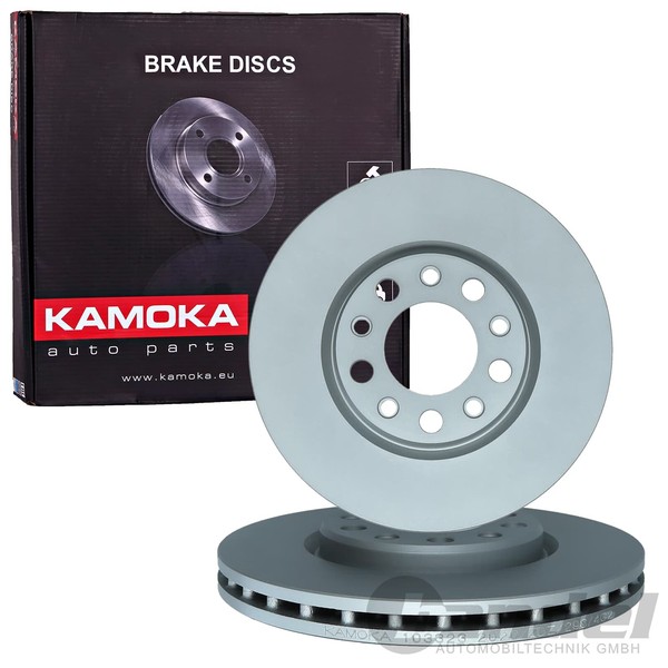 2X Kamoka Bremsscheiben 281Mm BelÜFtet Vorne Passend FÜR Alfa Romeo Giulietta-image