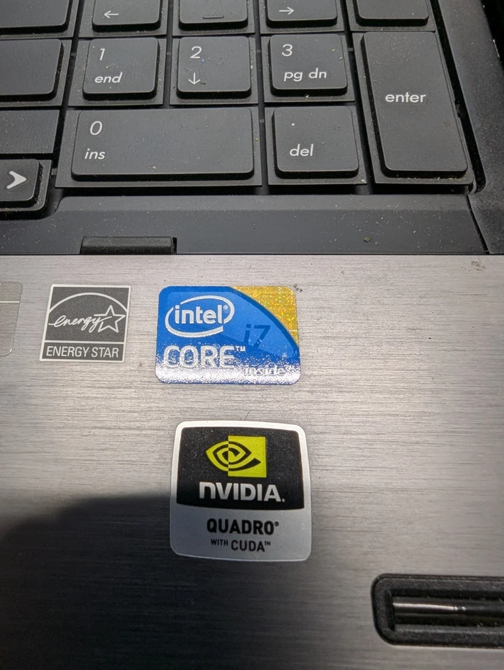 2 HP EliteBook 8540w 15" i7 - per ricambi ecc leggi! - Immagine 2 di 4