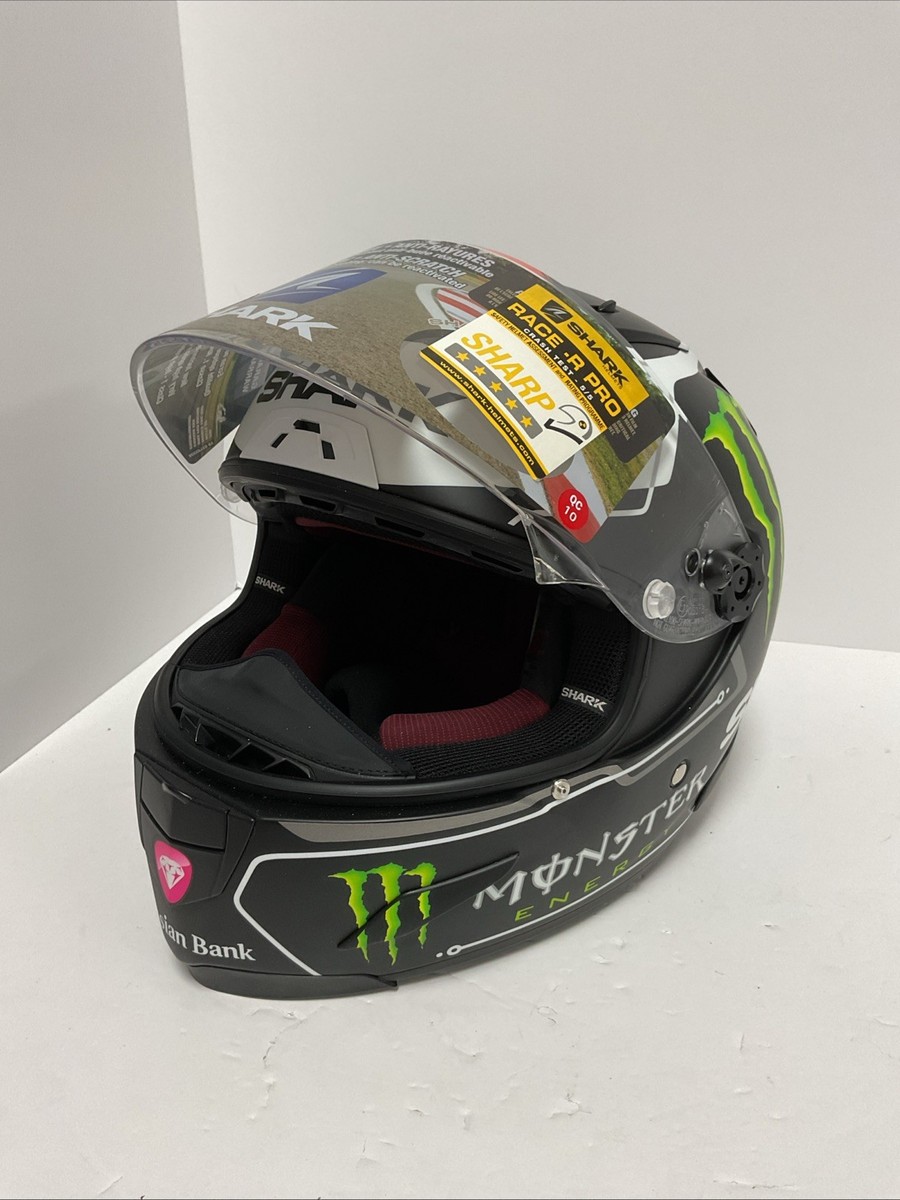 Shark Race-R Pro Lorenzo Replica Helmet Black/White - Small | eBay