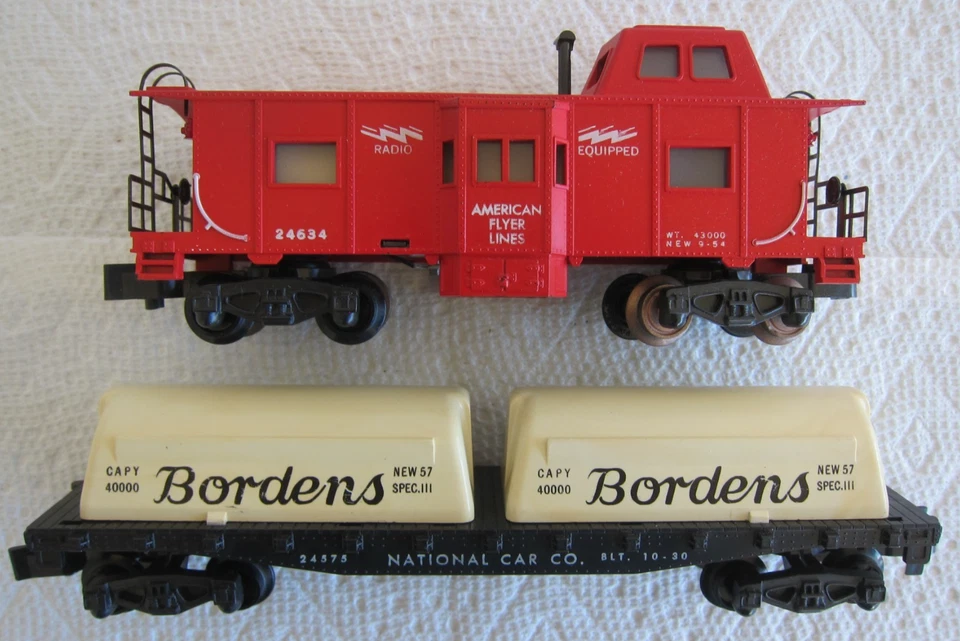 AMERICAN FLYER S GAUGE 2ea. PikeMaster FREIGHT CARS-VERY NICE! $12.95 SHIP! - Image 2 of 4