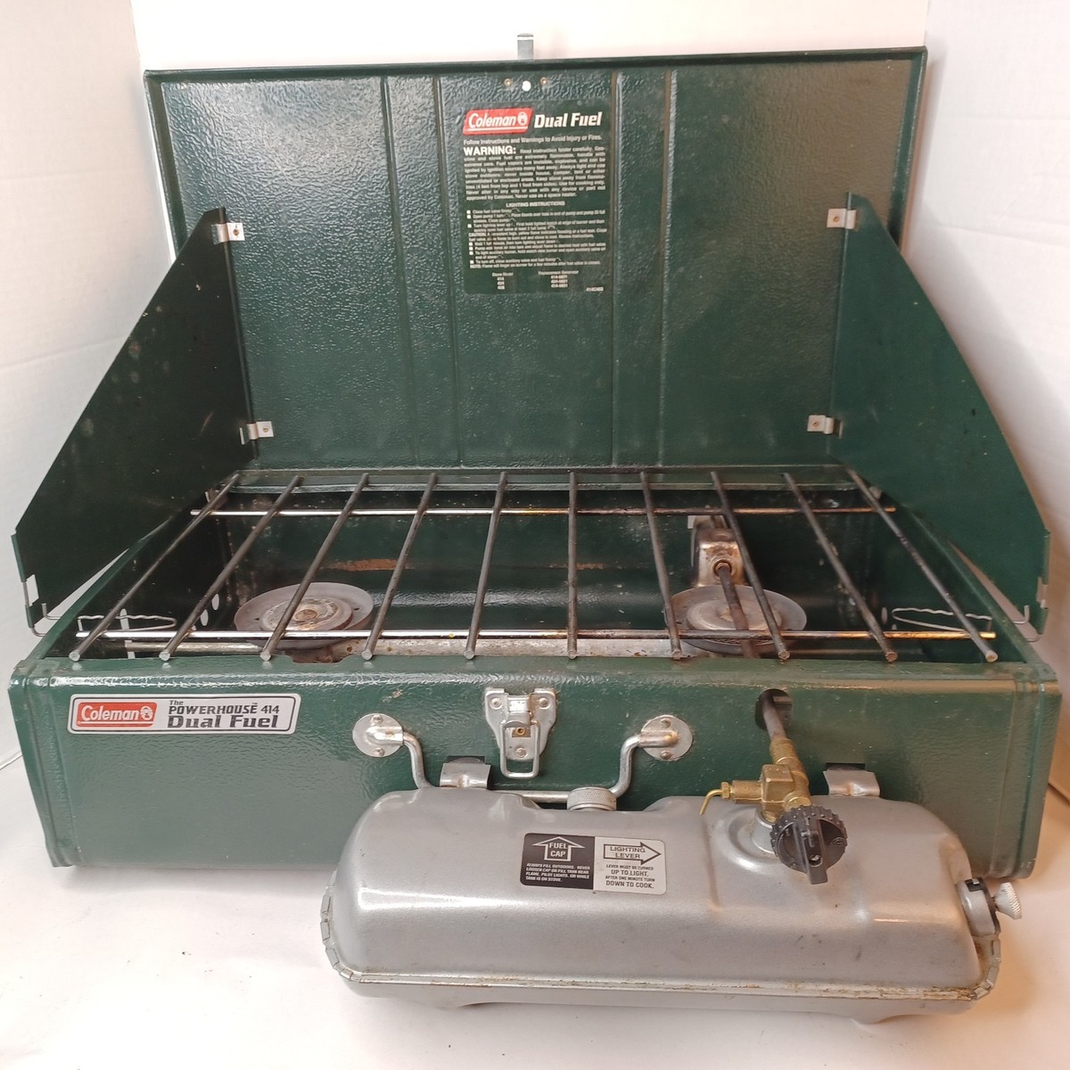 Coleman The Powerhouse Unleaded 414 Dual Fuel 2-Burner Stove