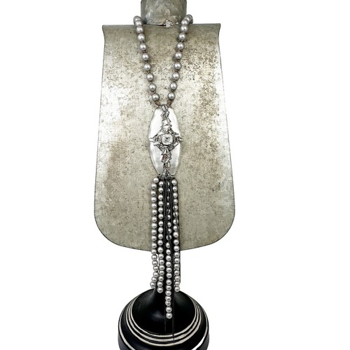 Collier Long Lance Incrusté Alexis Bittar - Métal Armé - Neuf Avec étiquettes
