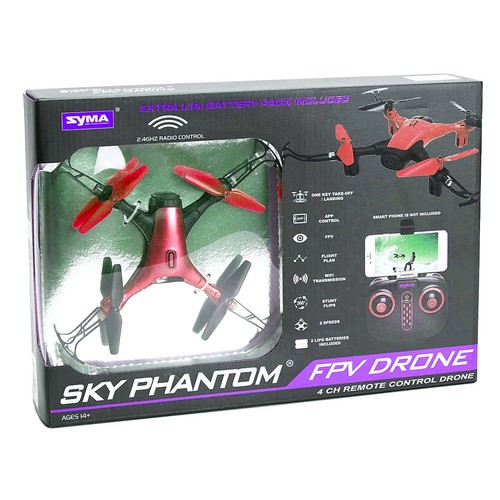 New Sky Phantom WiFi FPV Drone Bundle with Must Have Accessories - 23pcs Set - Picture 12 of 14
