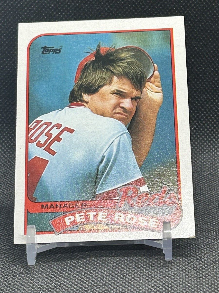 1989 TOPPS #505 PETE ROSE CINCINNATI REDS ⚾️ | eBay