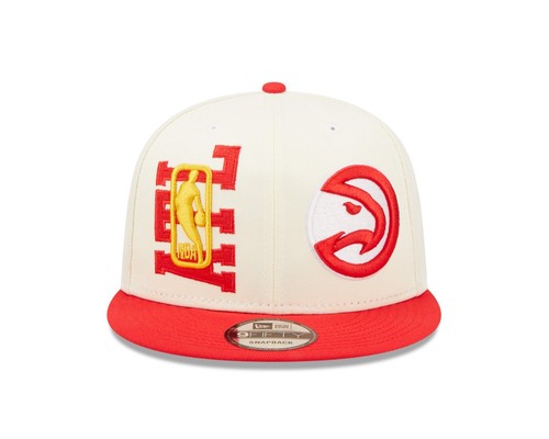 Atlanta Hawks New Era NBA On Stage Draft 9FIFTY Snapback Hat - Cream - Picture 2 of 8