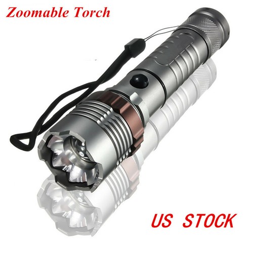 Brighter 9500000LM Zoomable Police Flashlight High Power Waterproof Torch Light - Picture 10 of 12
