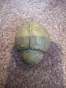LAY  bug Vtg Scarab Stoneware Pottery