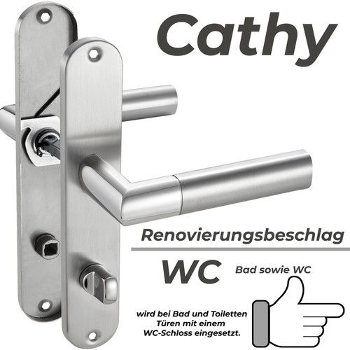 Door handle long plate stainless steel handle set renovation set door hardware - Picture 146 of 148