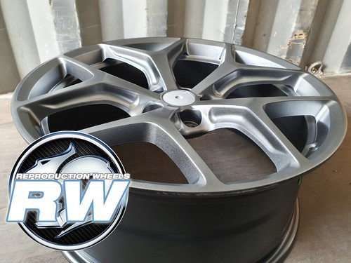 4x VF GTSR Dark Stainless 20inch Staggered Wheel HOLDEN COMMODORE VL VK VT VY VZ - Picture 7 of 10