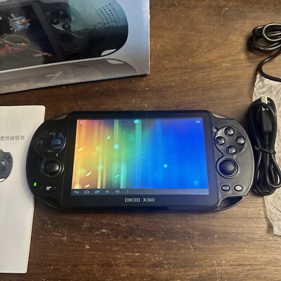 Droid X360 - PS Vita Looking Console / Phone - Black