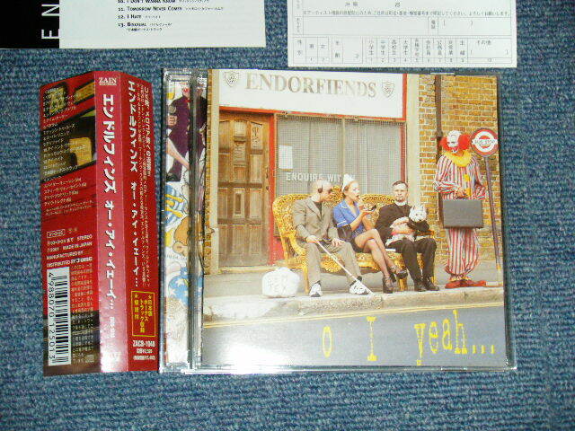 ENDORFIENDS Japan 2001 ZACB-1048 NM CD+Obi O I YEAH | eBay