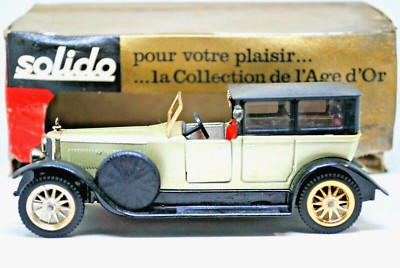 1:43 Solido 140 L'Age d'or 1925 Panhard Levassor Chauffer Driving Oldtimer 