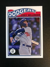 2021 Topps UK 1978-79 Redux Insert #SR-12 Cody Bellinger Los Angeles Dodgers 