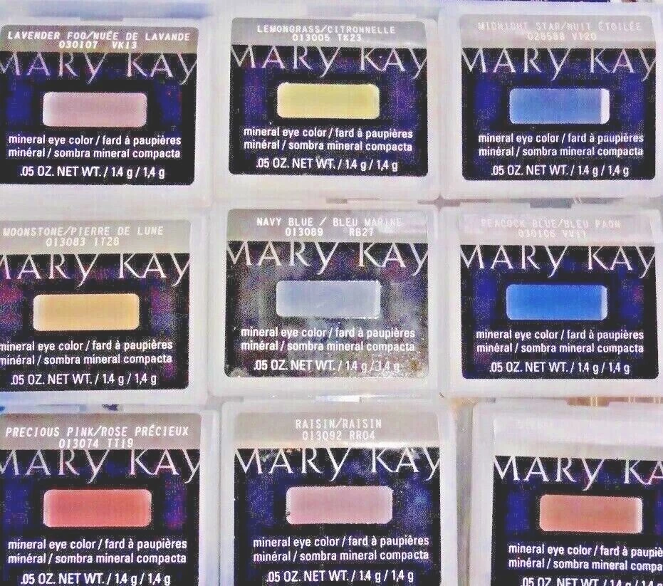 MARY KAY **MINERAL EYE COLOR**  U SELECT FRESH READ 6 Different = FREE PRIMER OR - Image 3 of 4