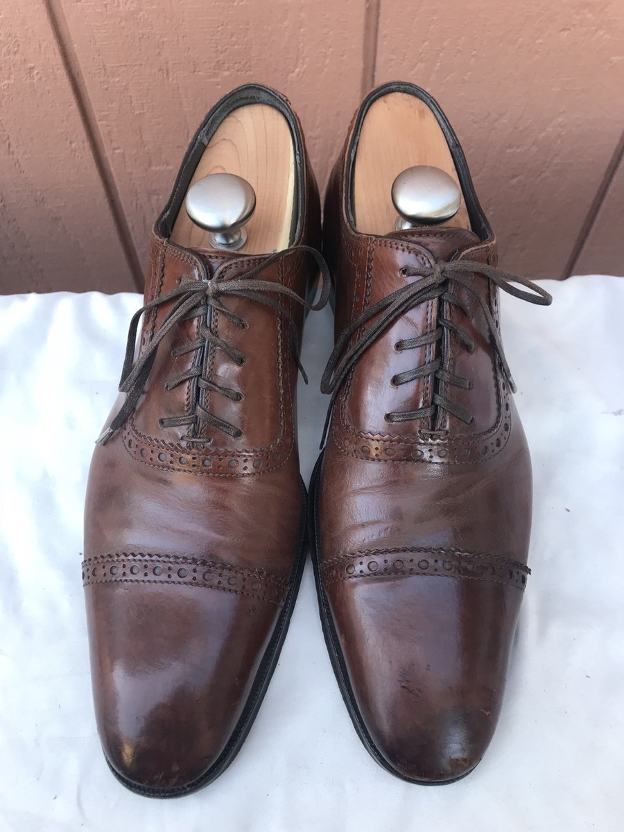 To Boot New York Cap Toe Oxford Size US 8.5 Brown Leather  display picture 1