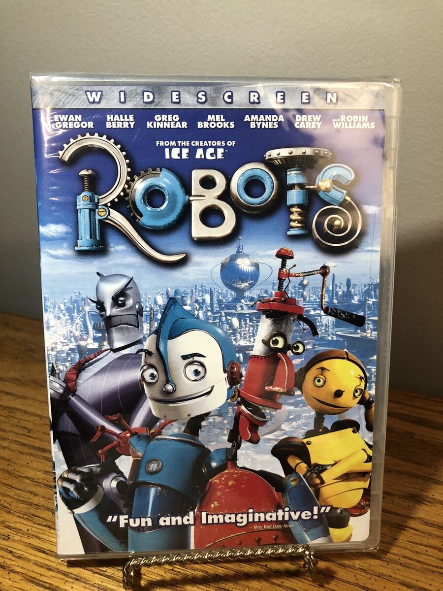 DVD - ROBOTS 🤖- WIDESCREEN - FACTORY SEALED NEW RARE DVD - ROBOTS 🤖- WIDESCREEN - FACTORY SEALED NEW RARE