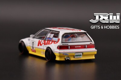 Kaido House x Mini GT Honda Civic (EF) Kanjo V1 #139 1/64 | eBay