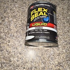 Flex Seal LFSWHTR16 White 16 Oz. Liquid Rubber Sealant Coating