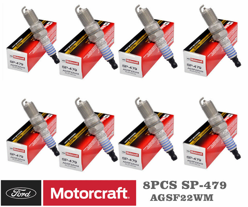 Pack Of 8 Genuine Motorcraft Spark Plug Sp 479 Agsf22wm Wallpaper For Android