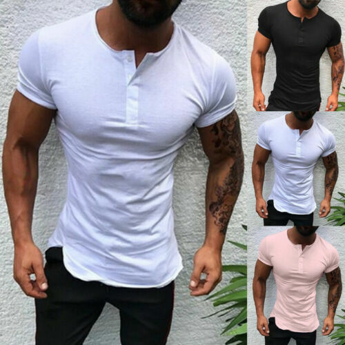 Grandad Tops Short Casual Longline 