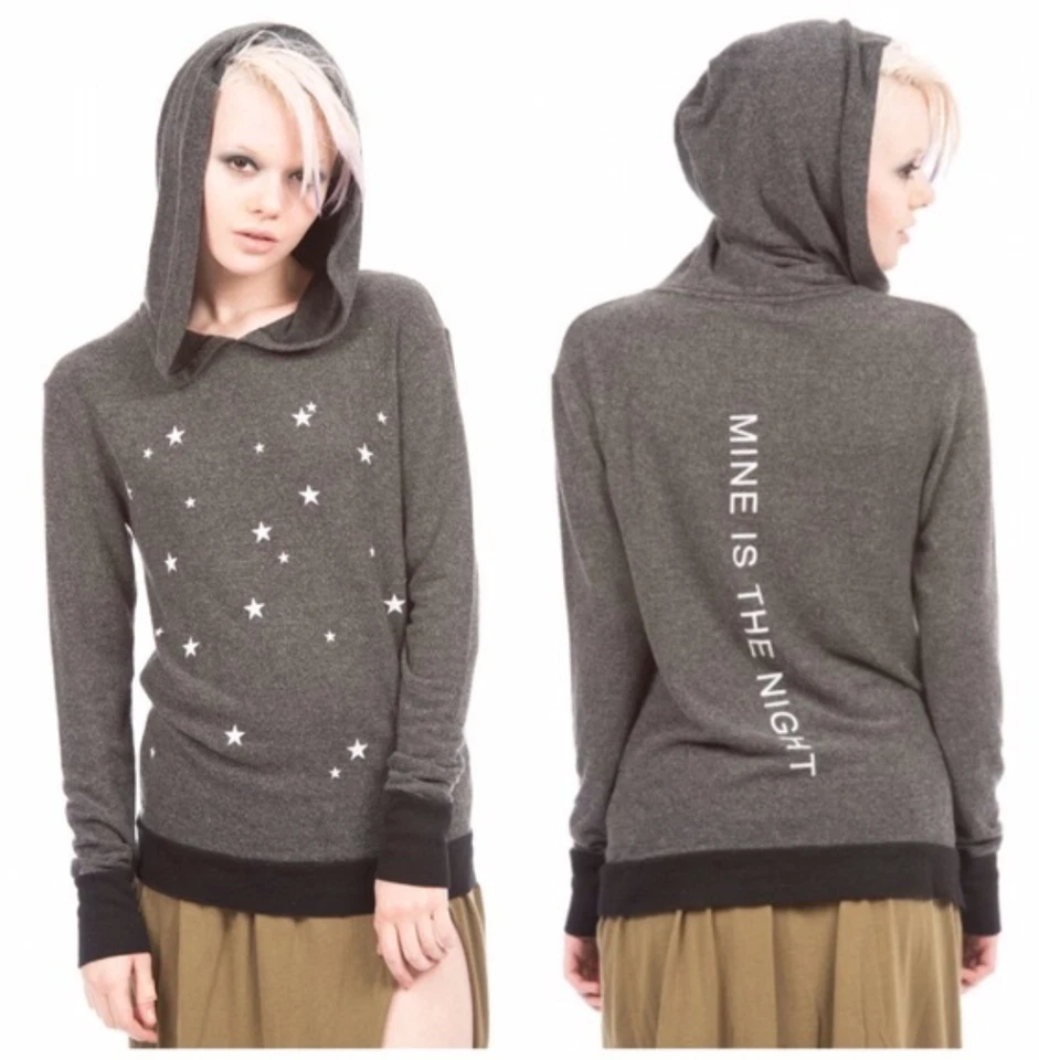 Sudadera con capucha suéter Wildfox “Mine Is The Night” talla pequeña Foto 2 de 4