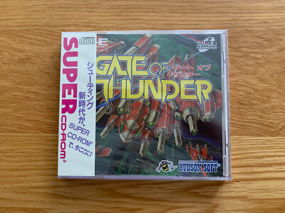 Neu Gate Of Thunder PC Engine funktioniert Turbo Duo TurboGrafx Super CD-ROM2