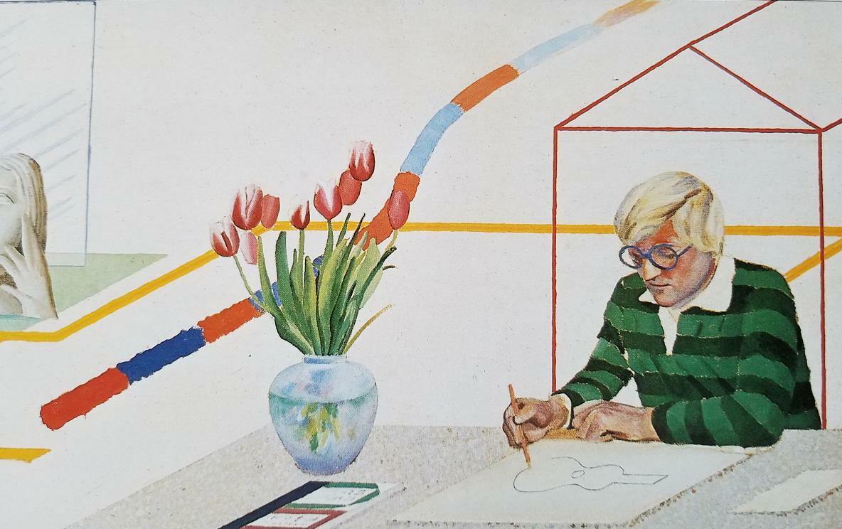 洋書 The Blue Guitar by David Hockney DAVID HOCKNEY: Etchings from 'The Blue Guitar' - Gerrish