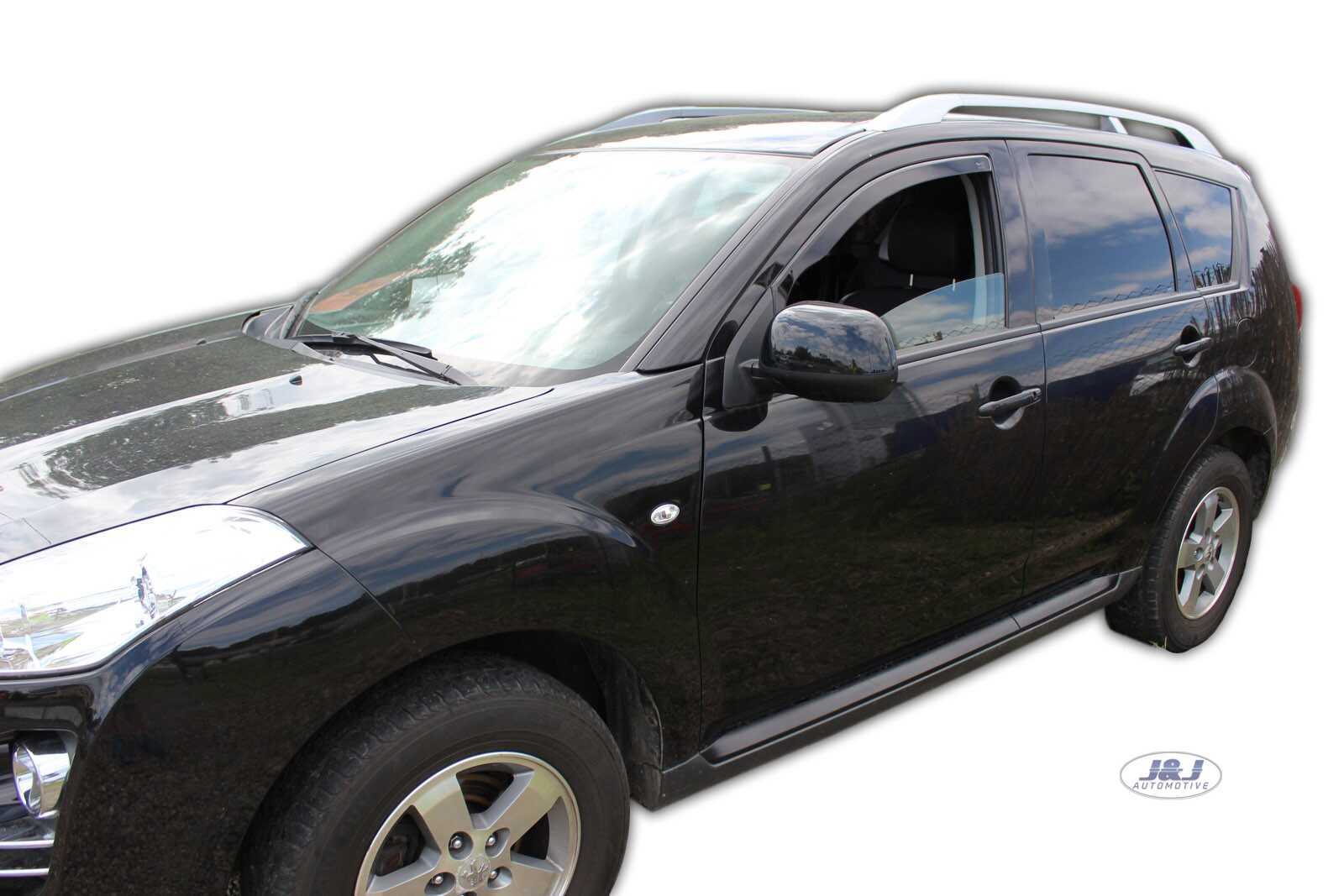 Déflecteurs de vent Peugeot 4007 2007-2013 accessoires vitre avant HEKO