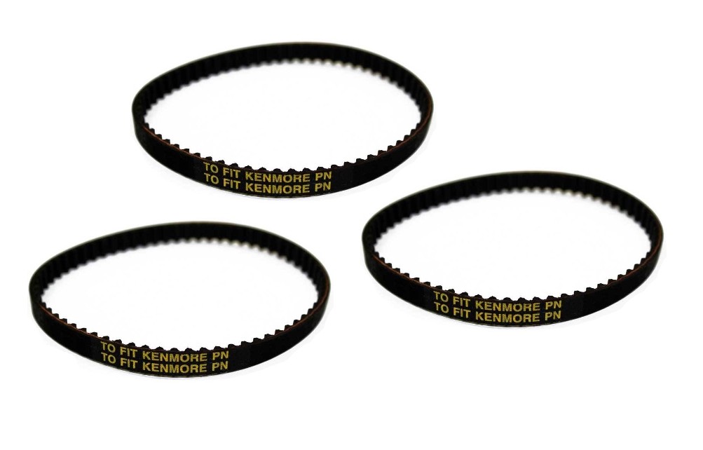 (3) Cogged Geared belt Sears Kenmore Canister Vacuum Power Nozzle 46