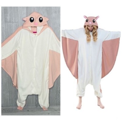 Newcosplay flying squirrel pajamas Halloween costume dress up