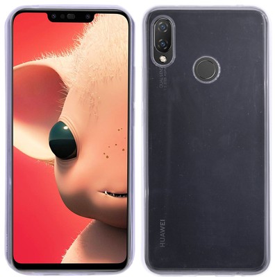 HANDY ZUBEHÖR für Huawei P Smart+ (Plus) TASCHE SCHUTZHÜLLE TRANSPARENT