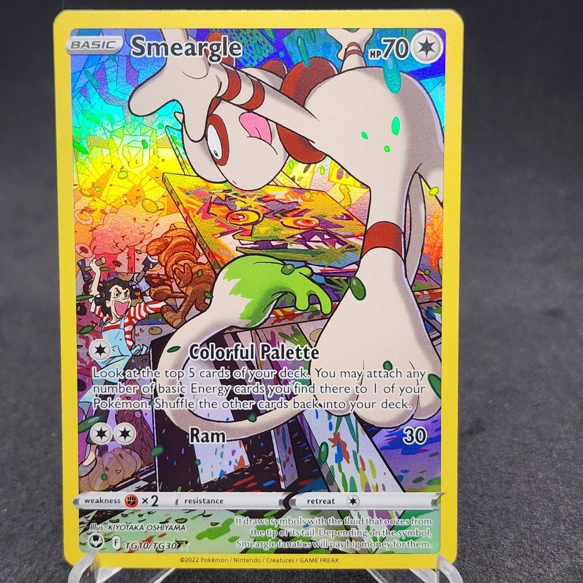 Pokémon TCG Smeargle SWSH12: Silver Tempest Trainer Gallery TG10